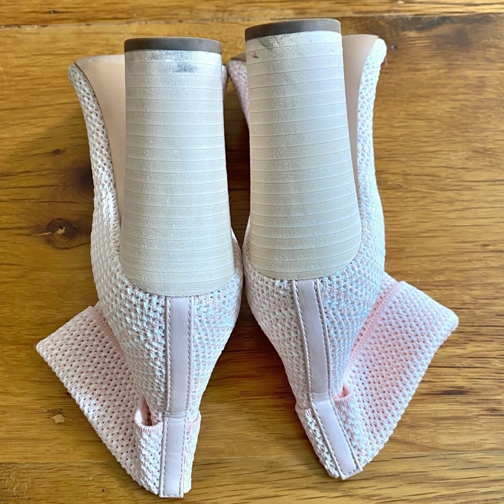 Avec Les Filles Women's Pink Mariah Sock Booties SZ 6 in Pink - Picture 6 of 10